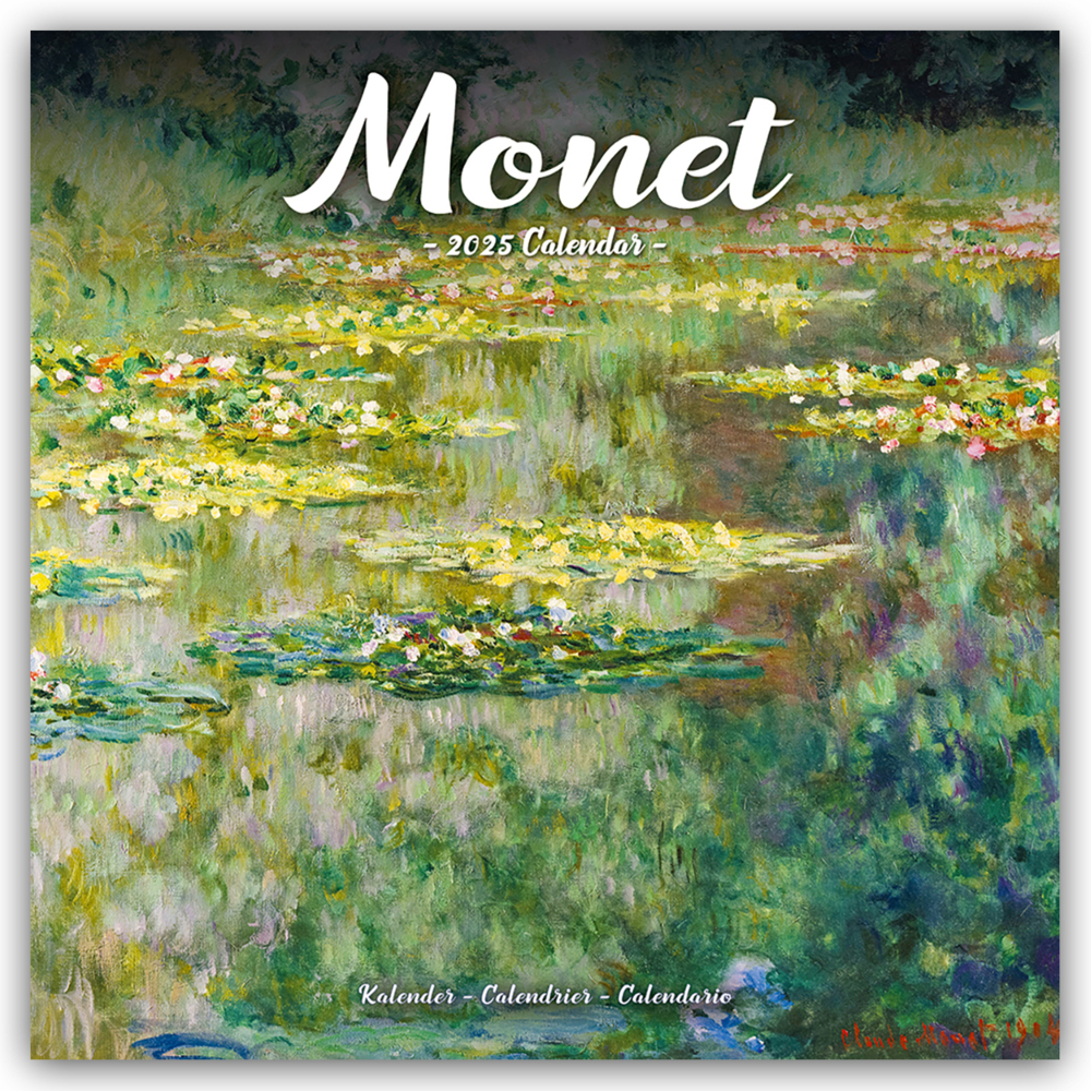 Cover: 9781804604779 | Claude Monet 2025 - 16-Monatskalender | Avonside Publishing Ltd | 2025