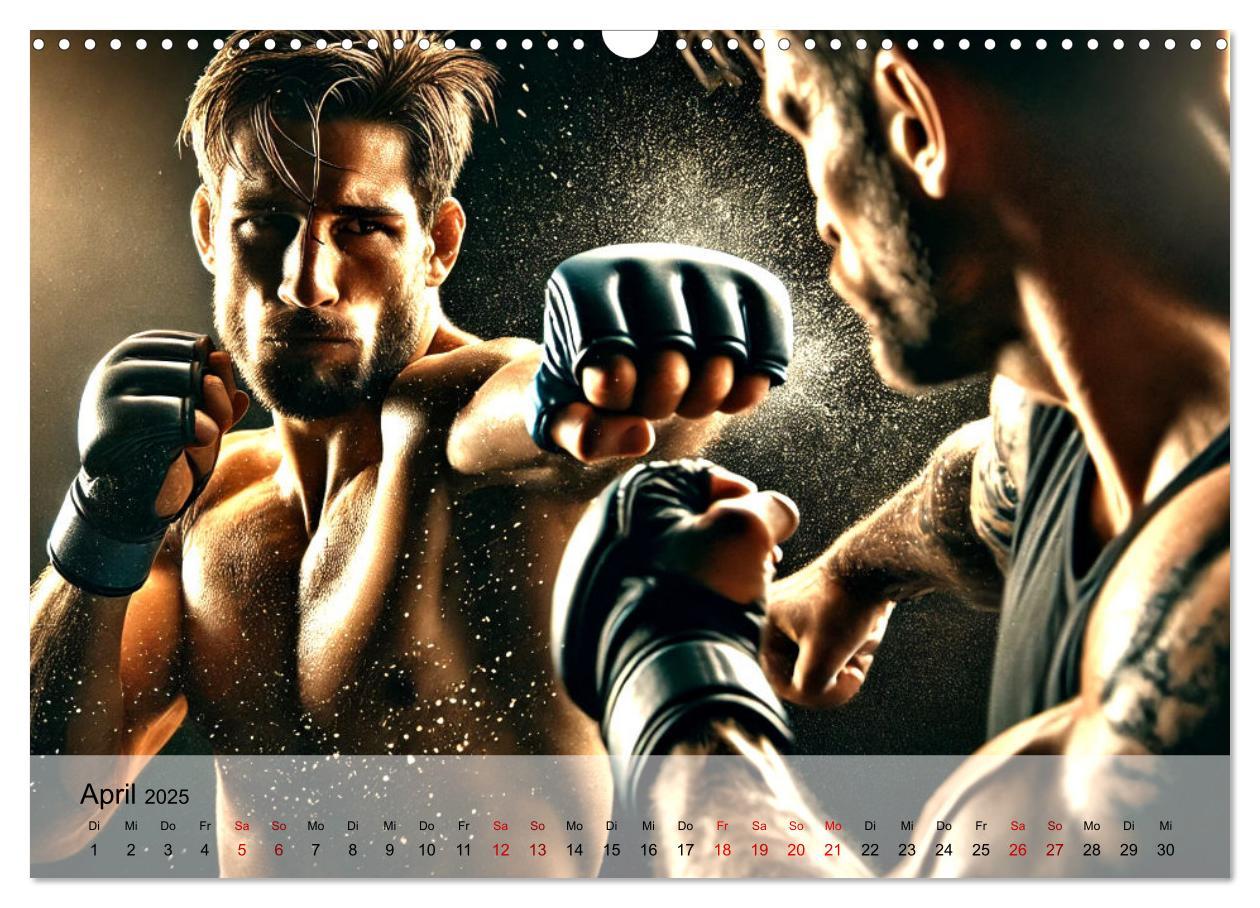 Bild: 9783457234440 | MMA Germany - Mixed Martial Arts Power (Wandkalender 2025 DIN A3...