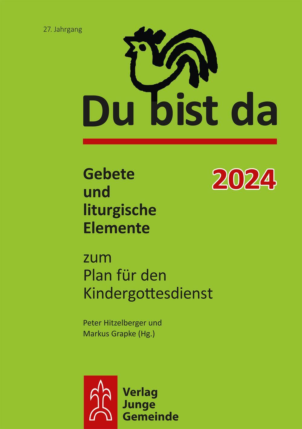 Cover: 9783779721710 | Du bist da 2024 | Peter Hitzelberger (u. a.) | Taschenbuch | 104 S.