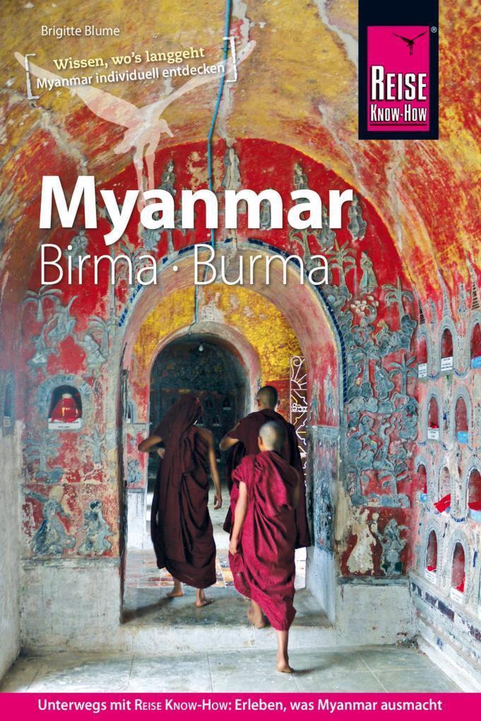 Cover: 9783896626431 | Reise Know-How Reiseführer Myanmar, Birma, Burma | Brigitte Blume