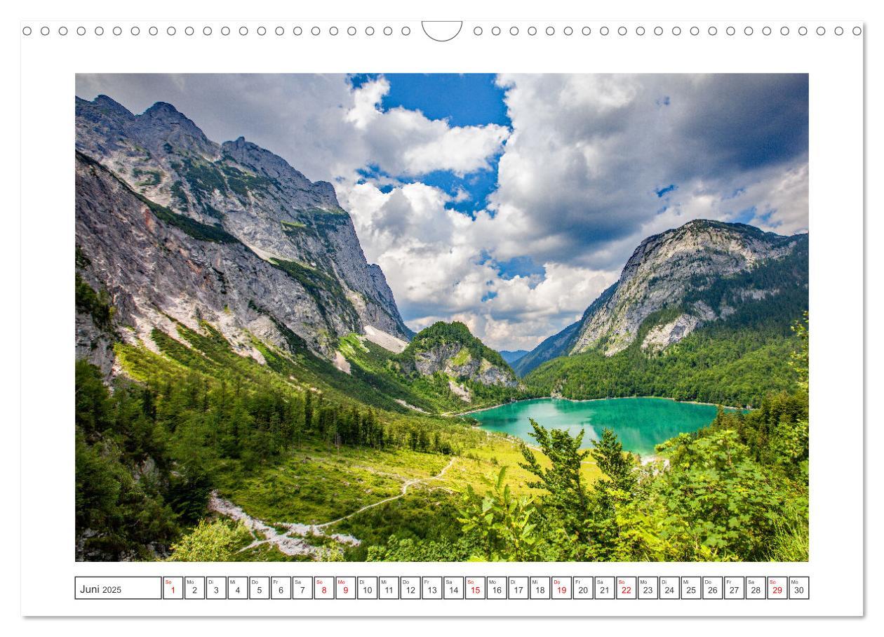 Bild: 9783435940585 | Herzliche Grüße aus Gosau (Wandkalender 2025 DIN A3 quer), CALVENDO...