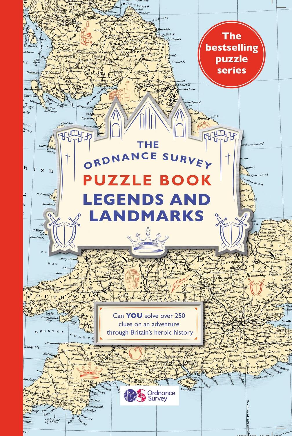 Cover: 9781399611077 | The Ordnance Survey Puzzle Book: Legends and Landmarks | Survey | Buch