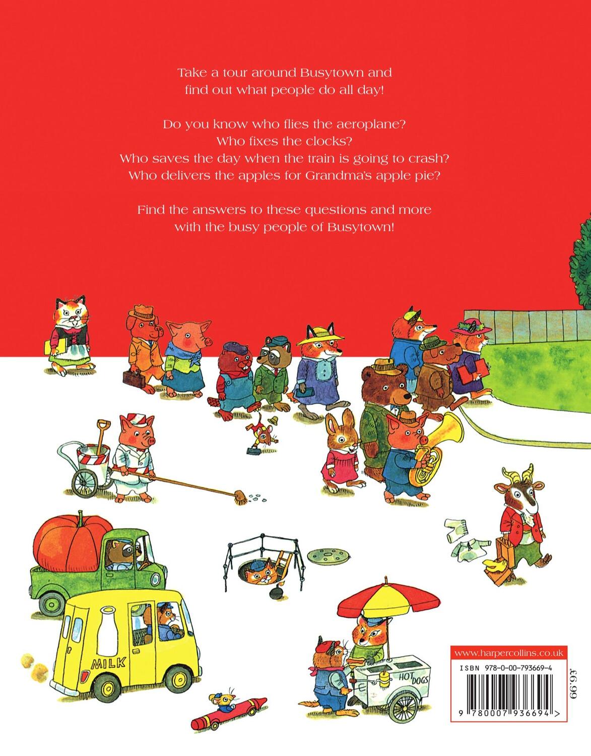 Rückseite: 9780007546367 | Busiest People Ever | Richard Scarry | Taschenbuch | 48 S. | Englisch