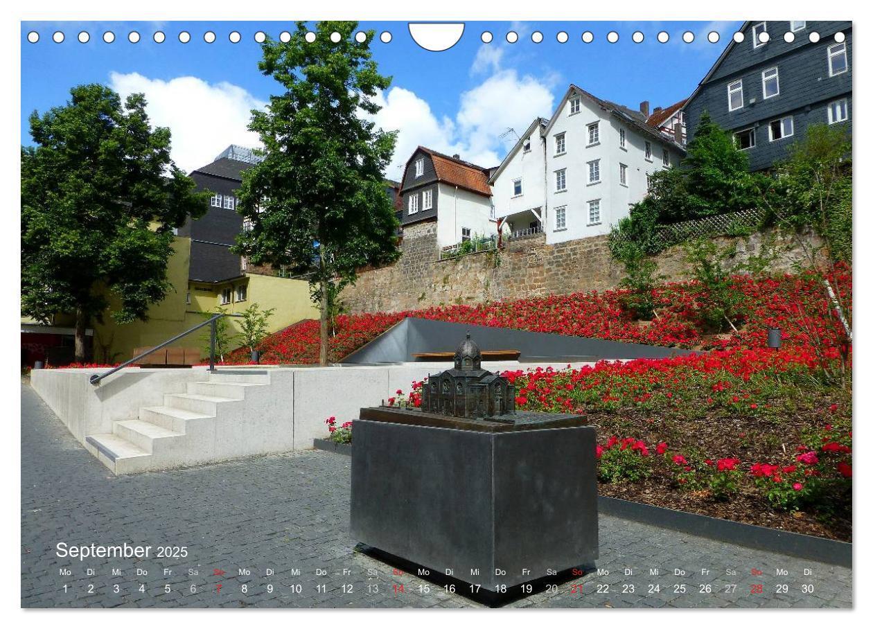 Bild: 9783435483365 | Marburg 2025 (Wandkalender 2025 DIN A4 quer), CALVENDO Monatskalender