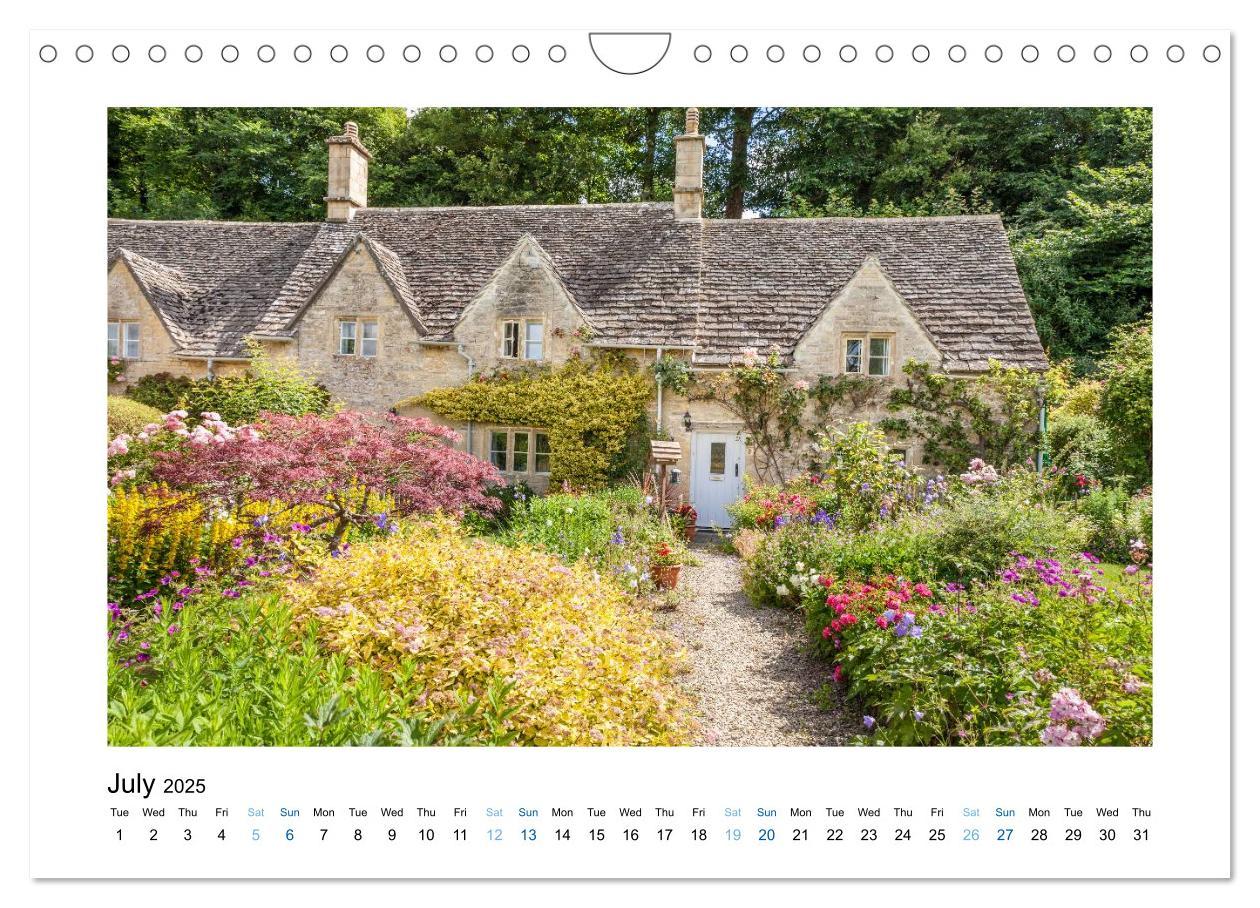 Bild: 9781325958450 | Cotswolds Gardens and Cottages (Wall Calendar 2025 DIN A4...