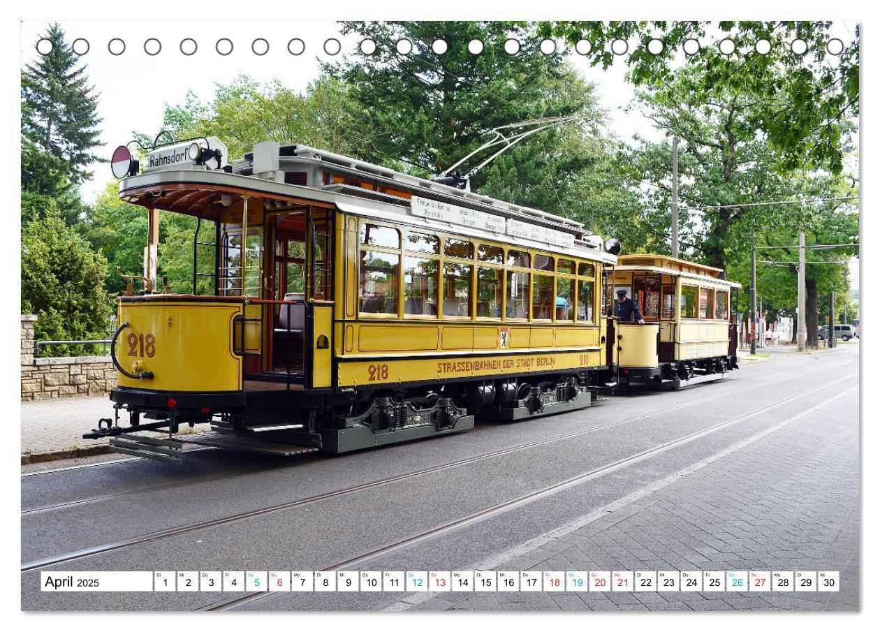 Bild: 9783435256587 | Tram historisch (Tischkalender 2025 DIN A5 quer), CALVENDO...