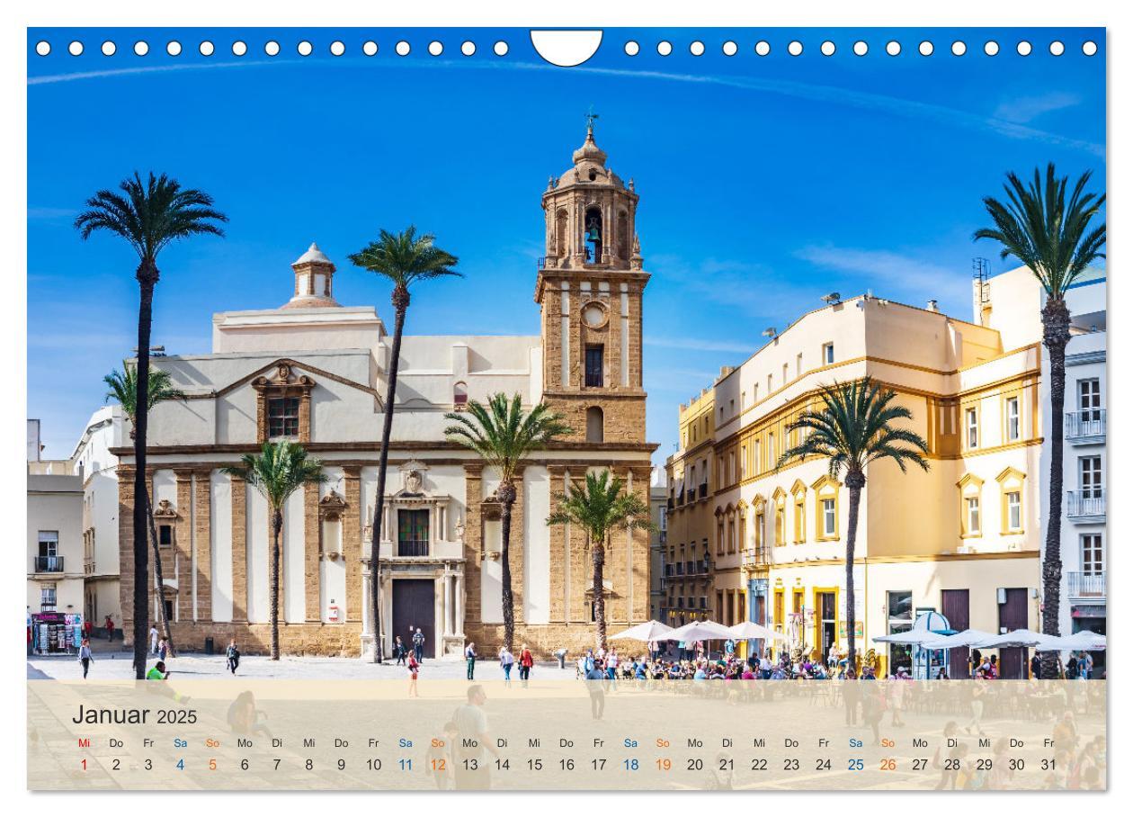 Bild: 9783383972454 | Cádiz - die Stadt des Lichts (Wandkalender 2025 DIN A4 quer),...