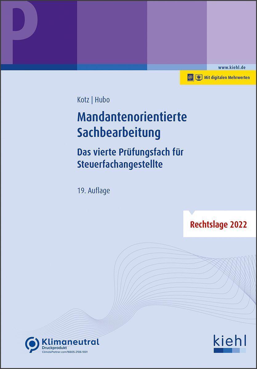 Cover: 9783470653693 | Mandantenorientierte Sachbearbeitung | Helmut Kotz (u. a.) | Bundle