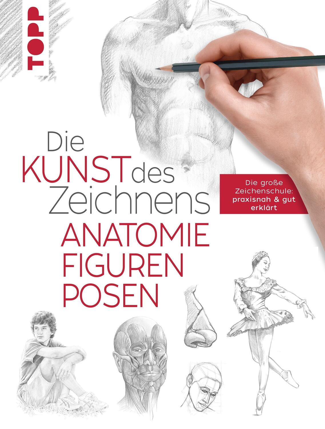 Cover: 9783772447570 | Die Kunst des Zeichnens - Anatomie, Figuren, Posen | Frechverlag