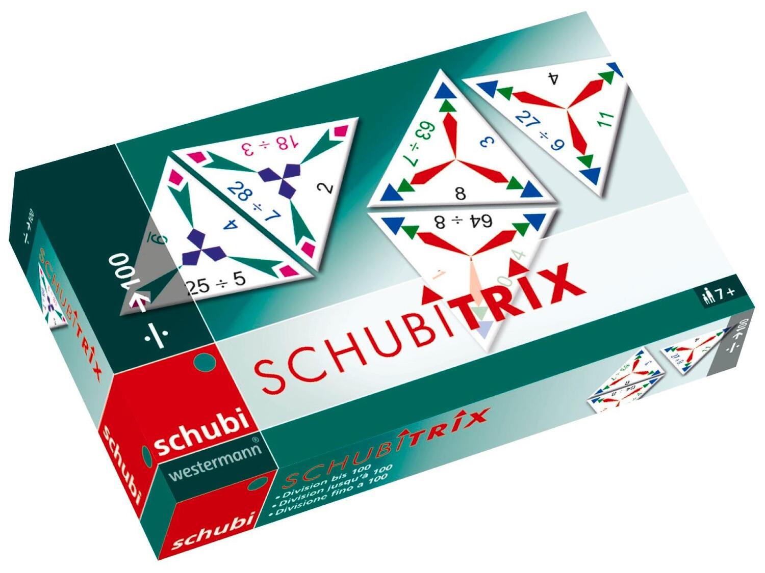 Cover: 9783039766024 | SCHUBITRIX Mathematik. Division bis 100 | Spiel | Deutsch | 2024