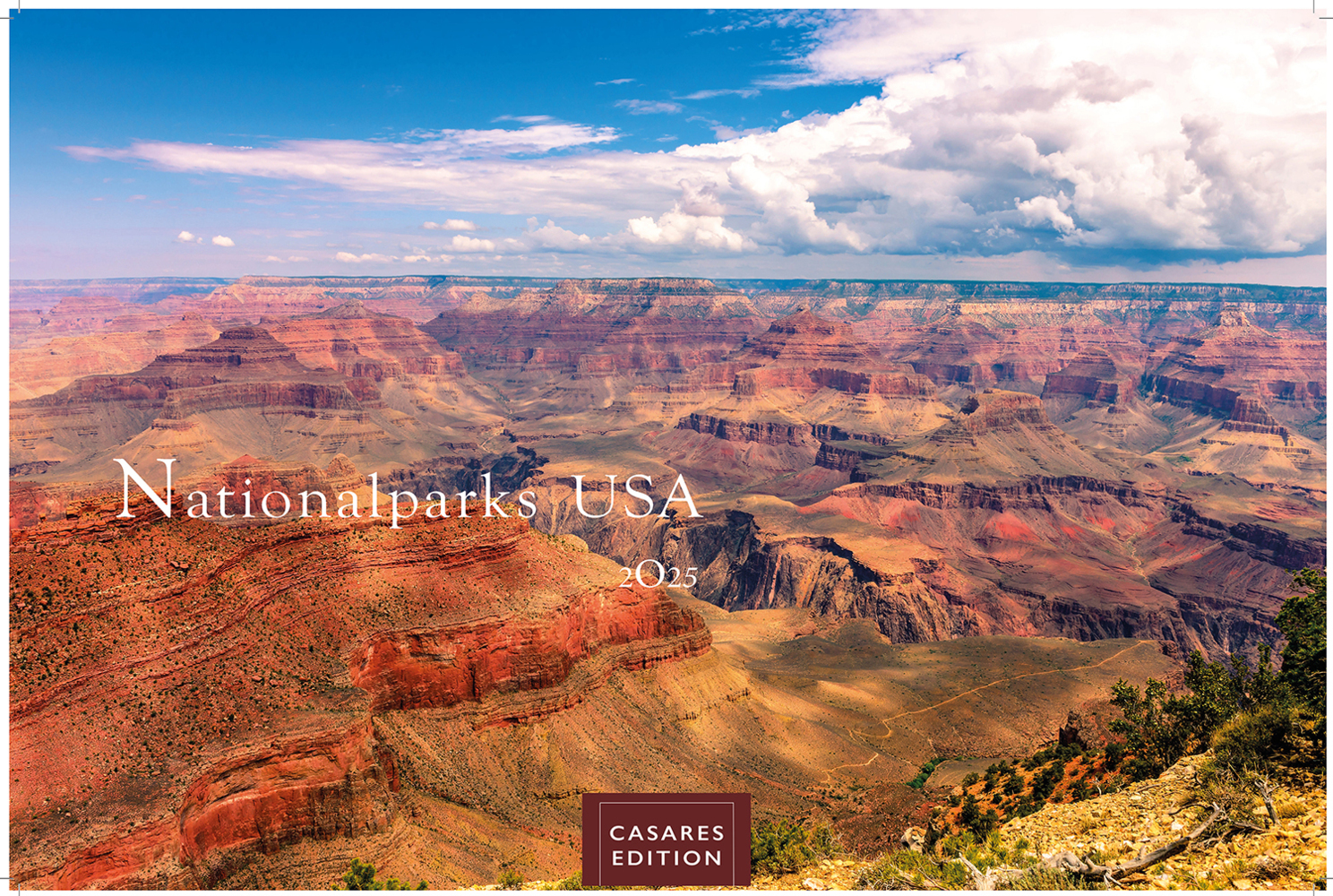 Cover: 9781835242681 | Nationalparks USA 2025 L 35x50cm | Kalender | 14 S. | Deutsch | 2025