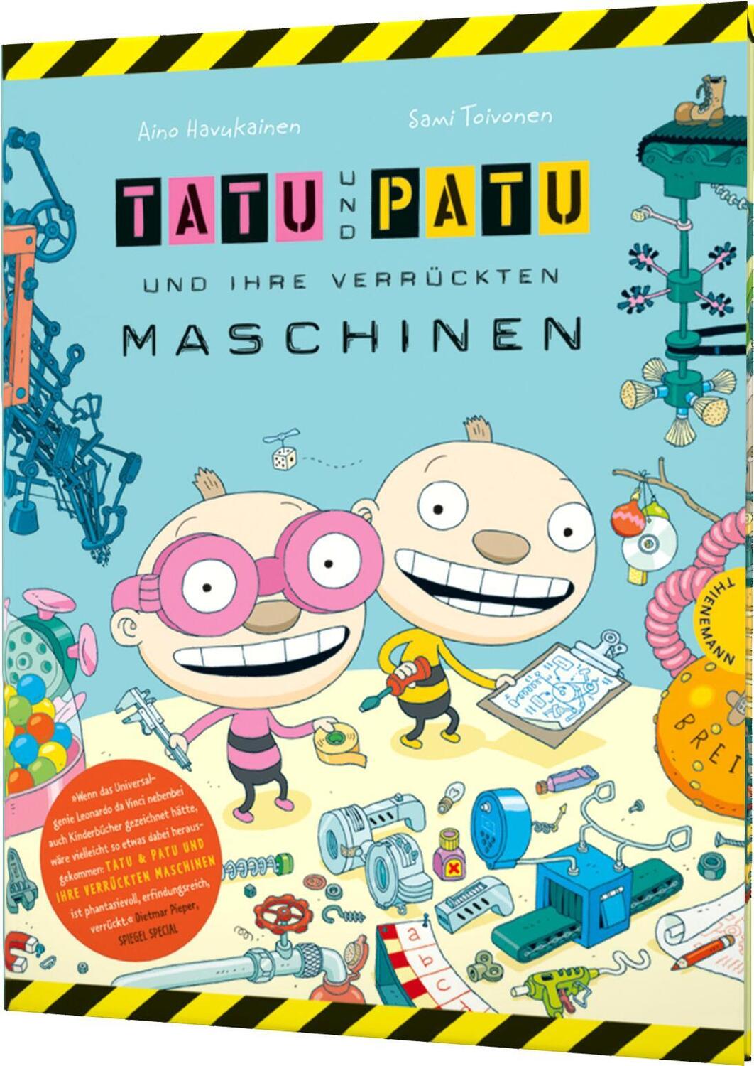 Cover: 9783522436489 | Tatu &amp; Patu 01 und ihre verrückten Maschinen | Aino Havukainen (u. a.)