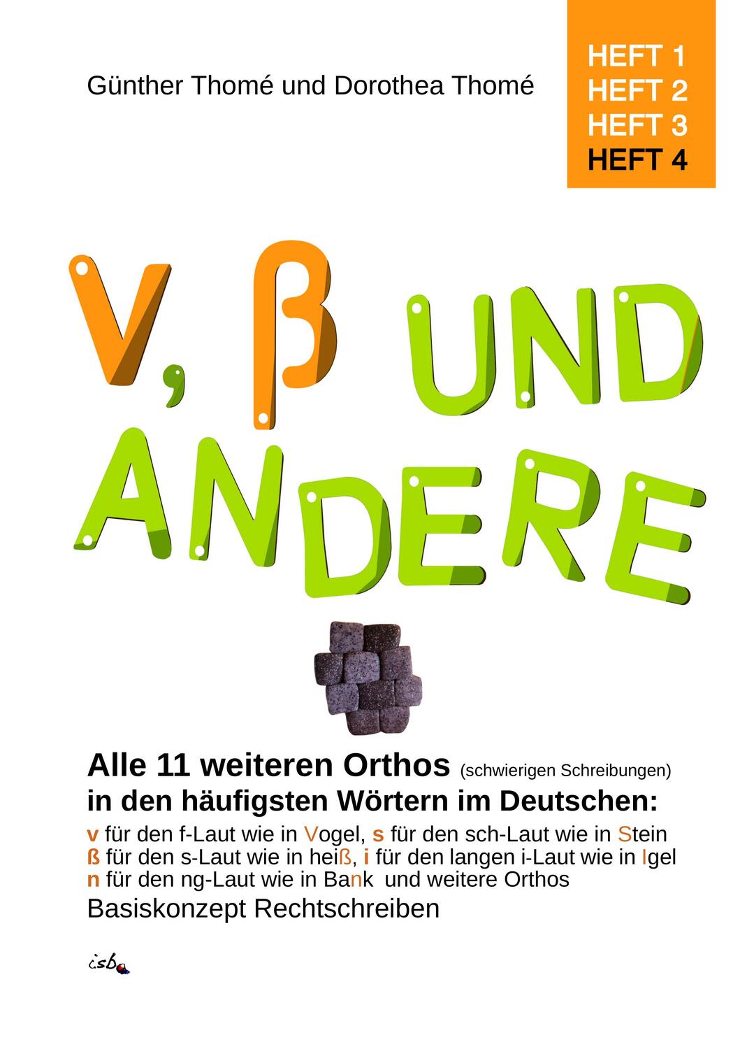 Cover: 9783942122429 | V, ß und andere | Günther Thomé (u. a.) | Broschüre | 44 S. | Deutsch