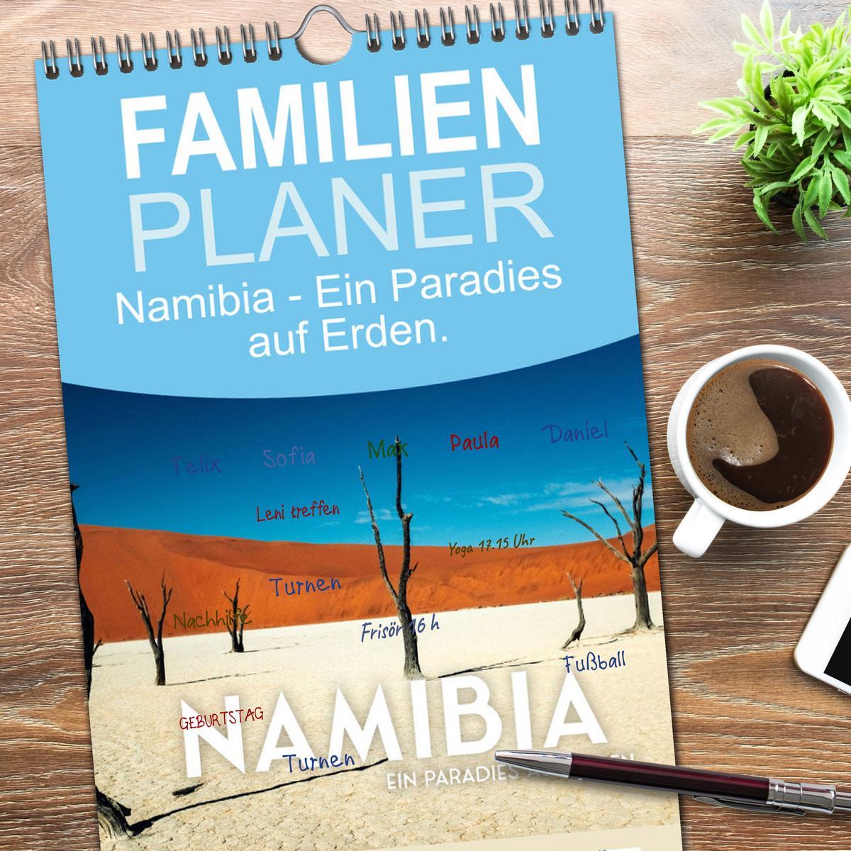 Bild: 9783457098899 | Familienplaner 2025 - Namibia - Ein Paradies auf Erden. mit 5...