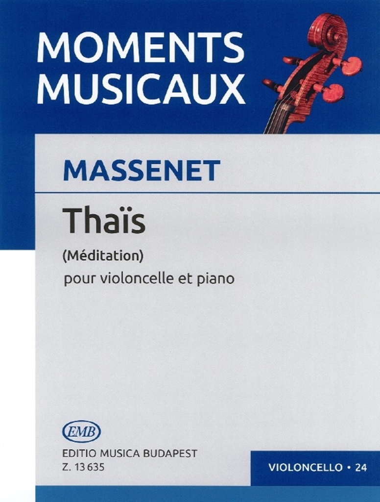 Cover: 9790080136355 | Thais (Meditation) | Jules Massenet | Buch | 1990 | EAN 9790080136355