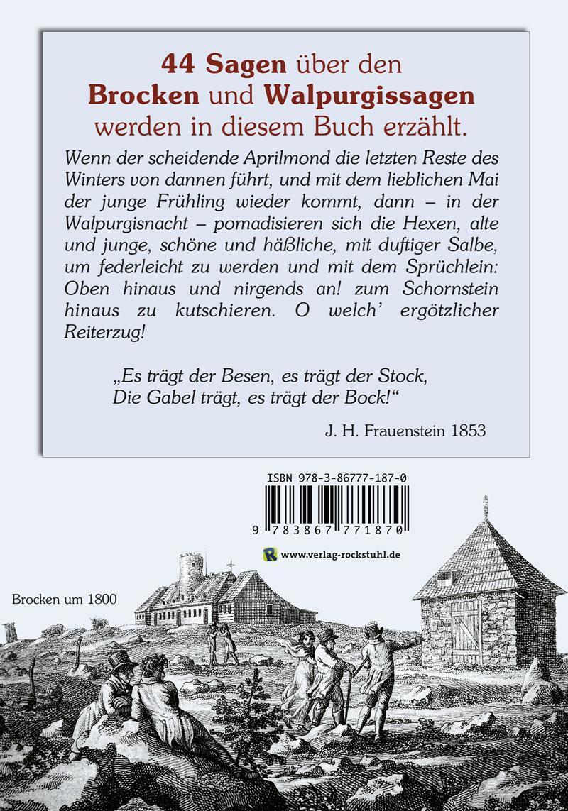 Rückseite: 9783867771870 | Brocken Sagenbuch | Mit den Walpurgissagen | Harald Rockstuhl | Buch