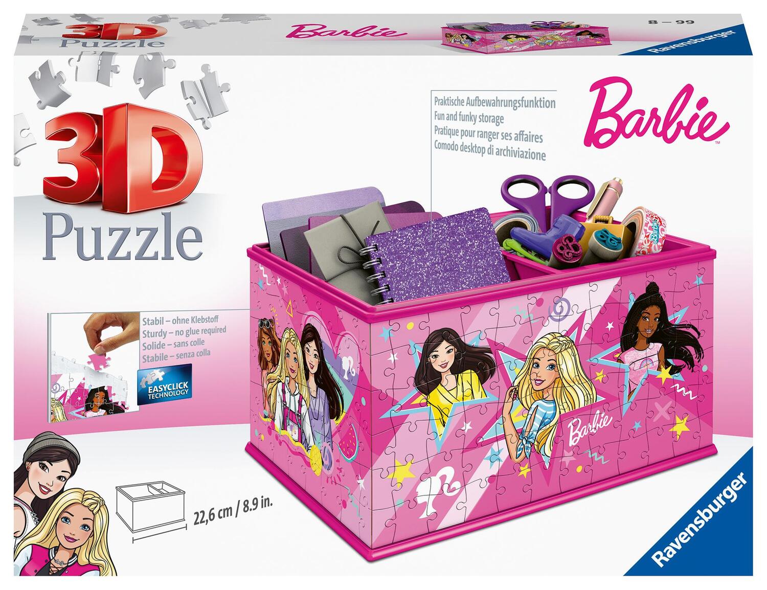 Cover: 4005556115846 | Ravensburger 3D Puzzle 11584 - Aufbewahrungsbox Barbie -...