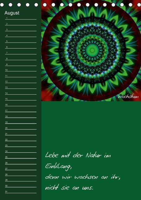 Bild: 9783660485066 | Mandala - Spiegel der Seele / immerwährender Geburtstagskalender...