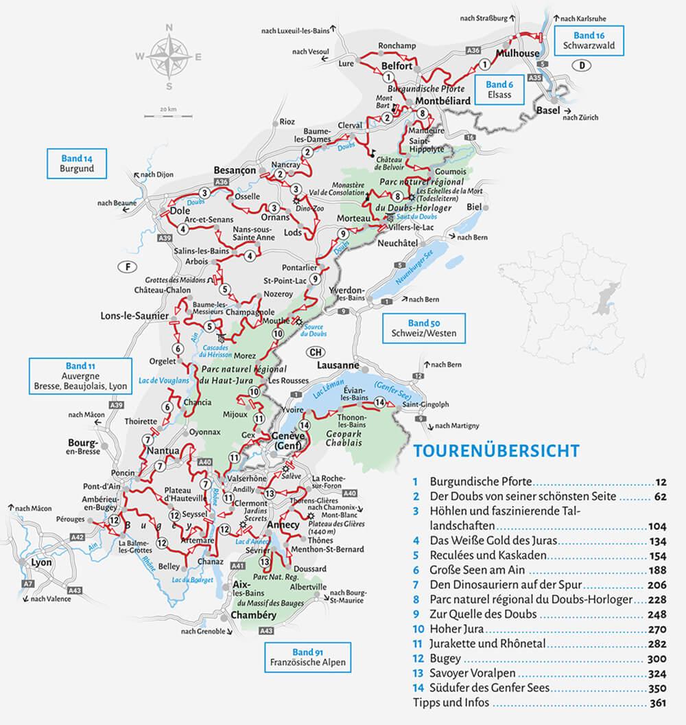 Bild: 9783869039039 | Entdeckertouren mit dem Wohnmobil Französischer Jura | Heiner Newe