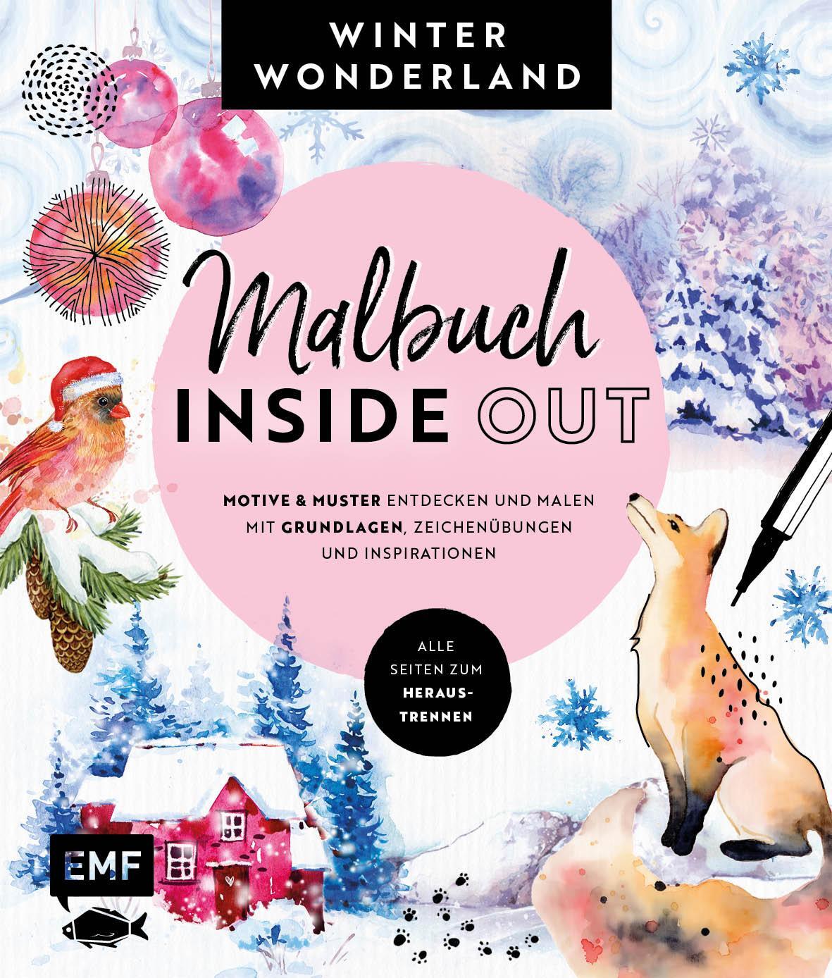 Cover: 9783745918625 | Malbuch Inside Out: Winterwonderland | Taschenbuch | 96 S. | Deutsch