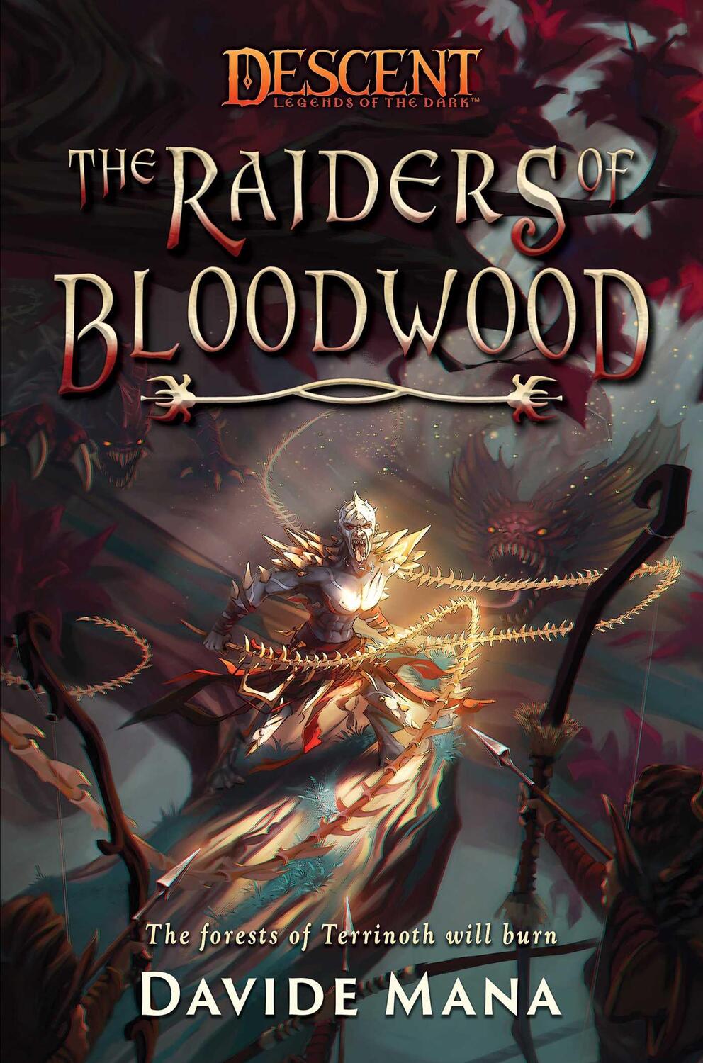 Cover: 9781839081552 | The Raiders of Bloodwood | A Descent: Legends of the Dark Novel | Mana
