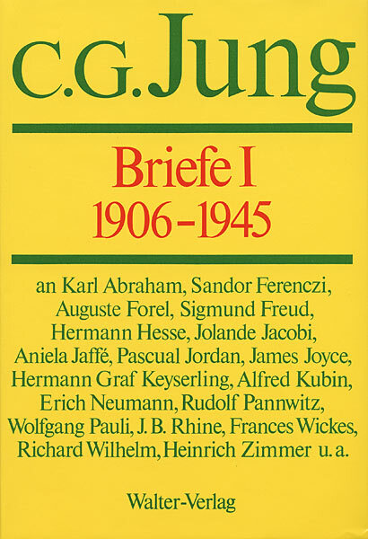 Cover: 9783530407587 | C.G.Jung, Briefe / C.G.Jung, Briefe I: 1906-1945. Bd.1 | C. G. Jung