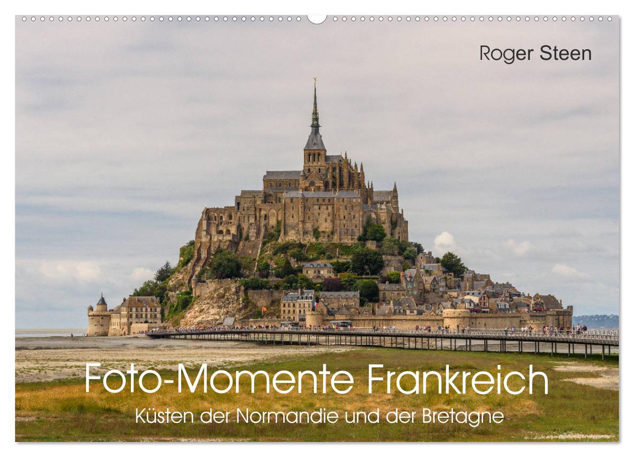 Cover: 9783435417346 | Küsten der Normandie und der Bretagne (Wandkalender 2025 DIN A2...