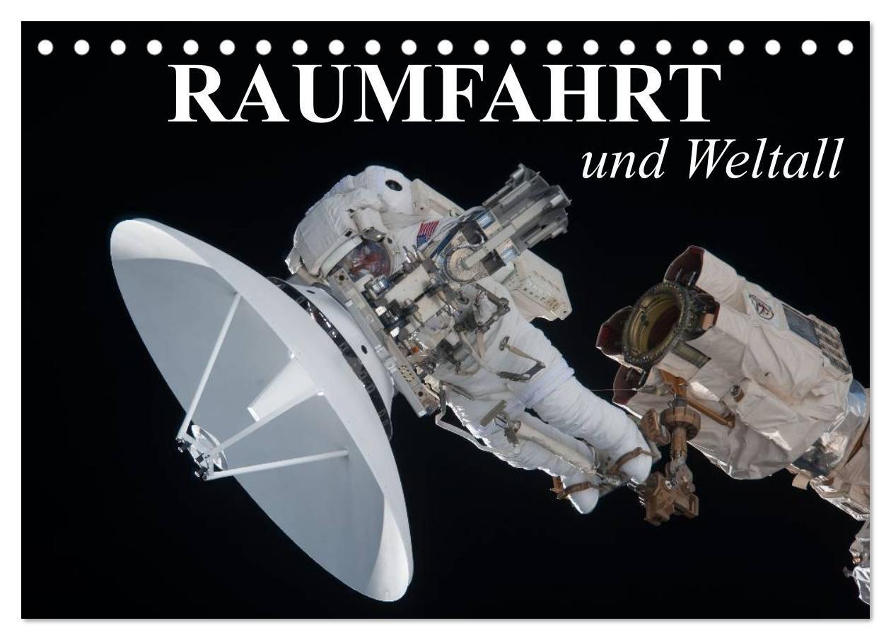 Cover: 9783675765351 | Raumfahrt und Weltall (Tischkalender 2024 DIN A5 quer), CALVENDO...