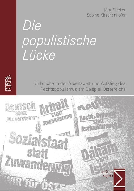 Cover: 9783836067027 | Die populistische Lücke | Jörg Flecker (u. a.) | Taschenbuch | 165 S.