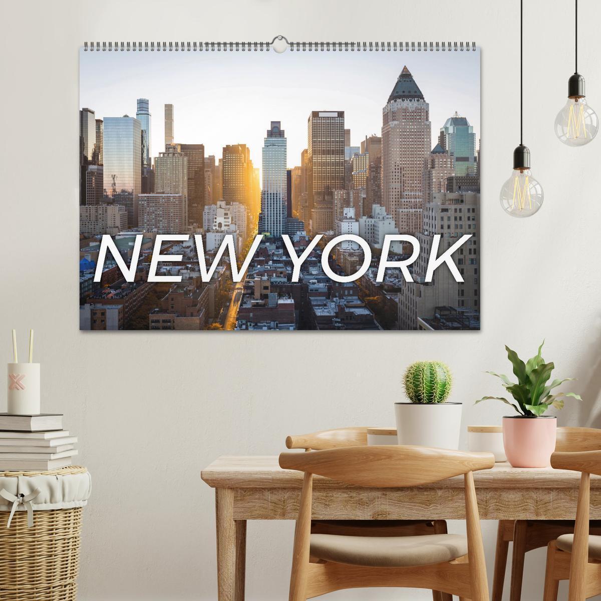 Bild: 9783435274673 | Traumstadt New York (Wandkalender 2025 DIN A2 quer), CALVENDO...