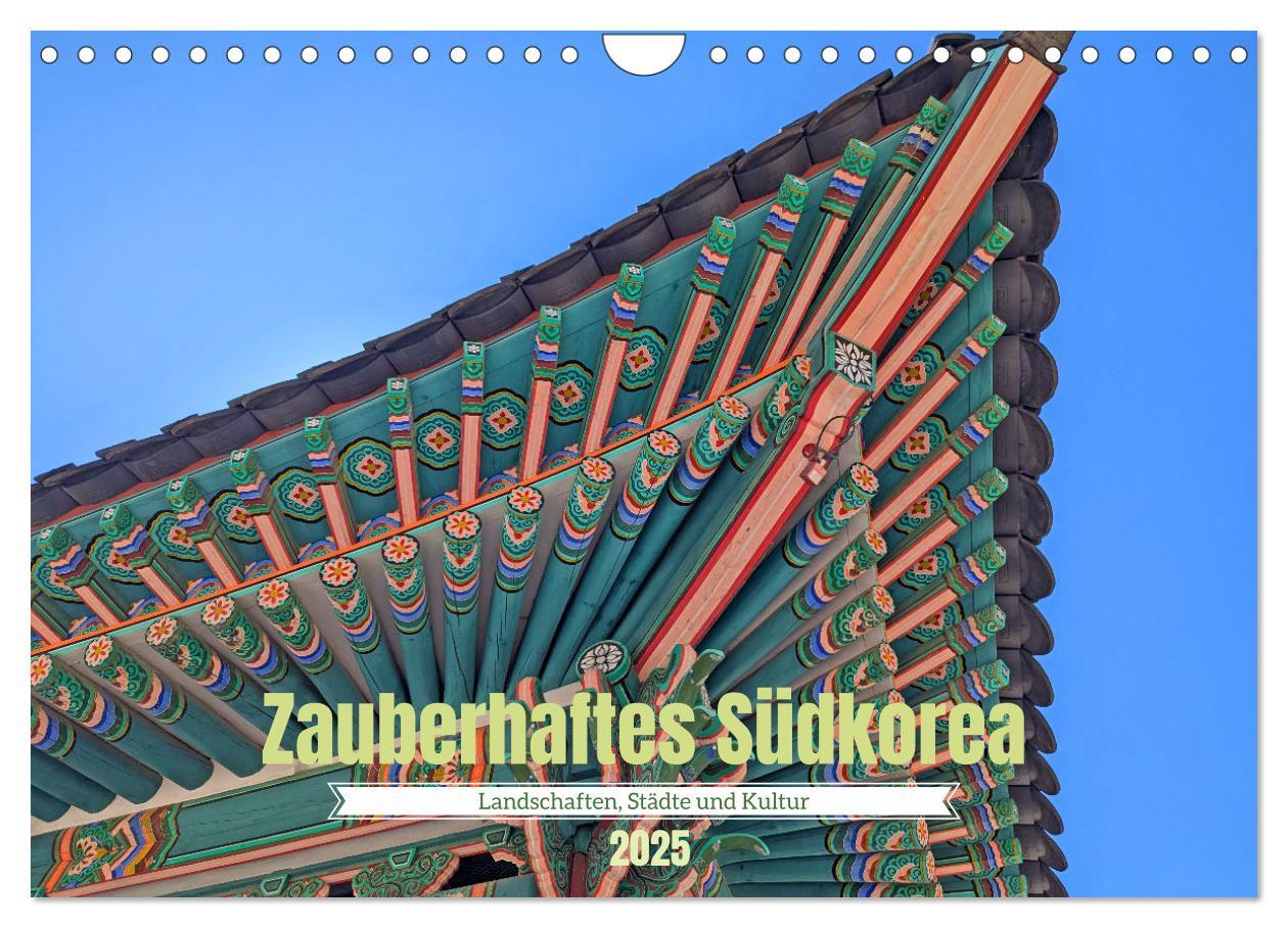 Cover: 9783457205112 | Zauberhaftes Südkorea Landschaften, Städte und Kultur (Wandkalender...