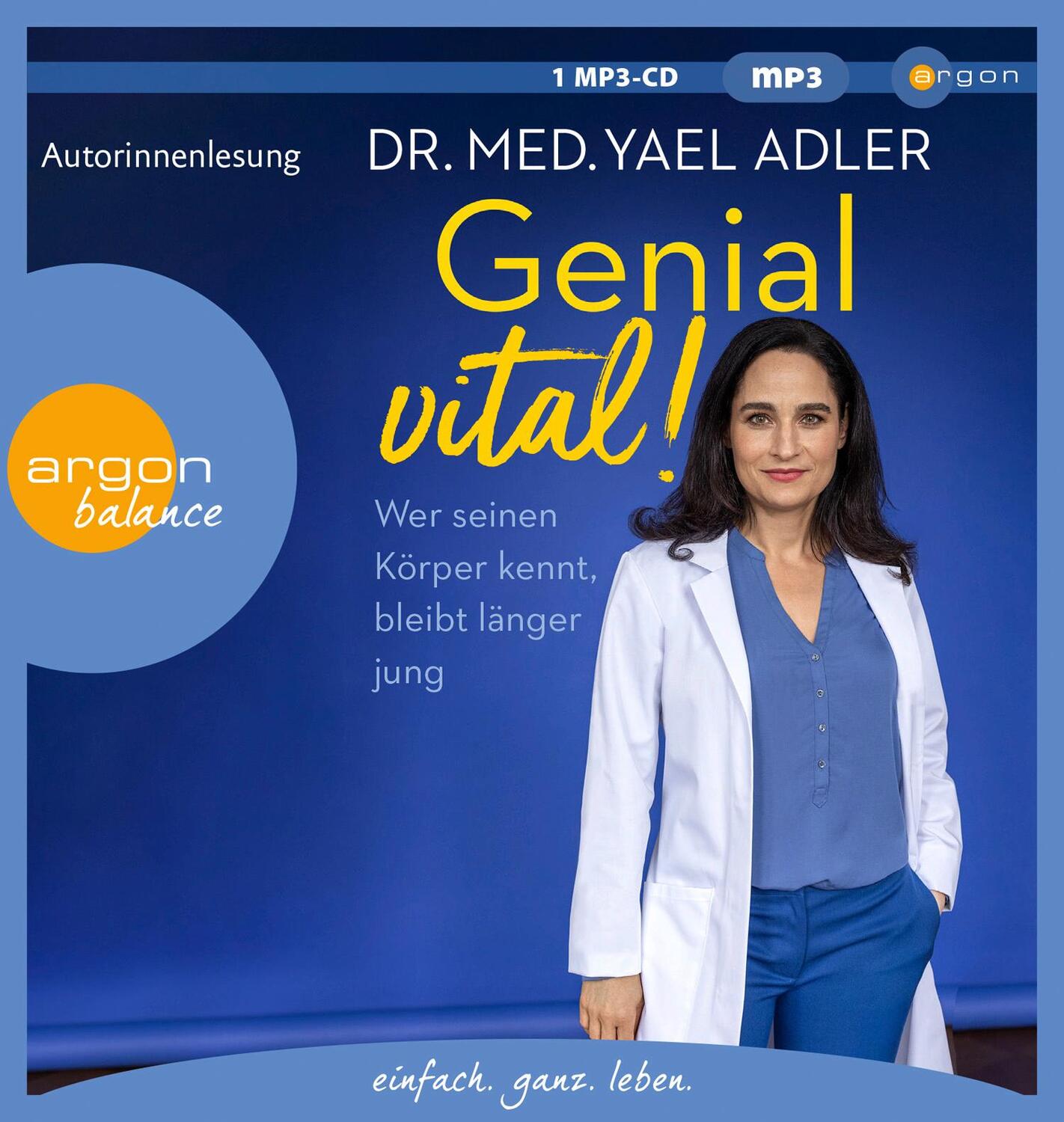 Cover: 9783839882528 | Genial vital! | Yael Adler | MP3 | 559 Min. | Deutsch | 2023