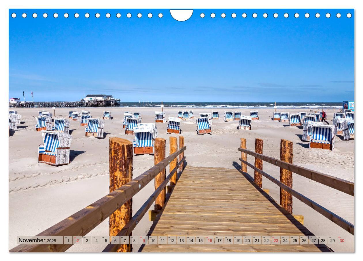 Bild: 9783435225996 | St. Peter Ording - Atemberaubende Momente (Wandkalender 2025 DIN A4...