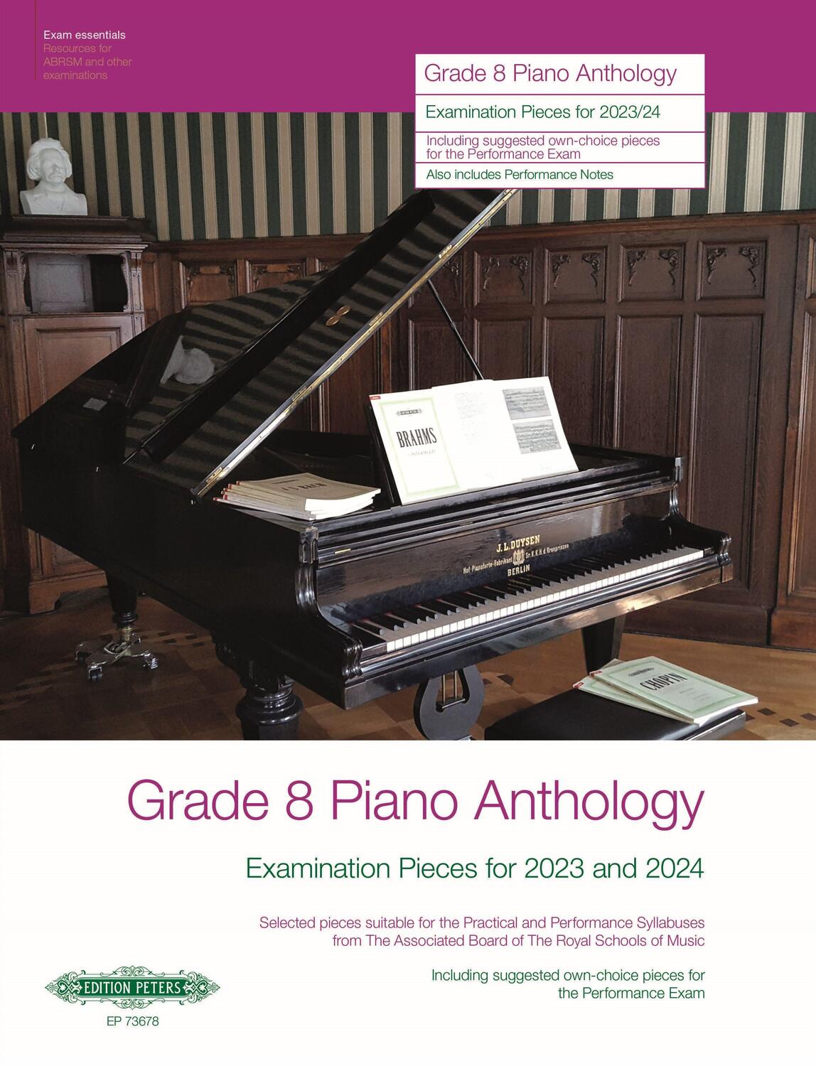 Cover: 9790577023199 | Grade 8: Piano Anthology - Examination Pieces for 2023 and 2024-...