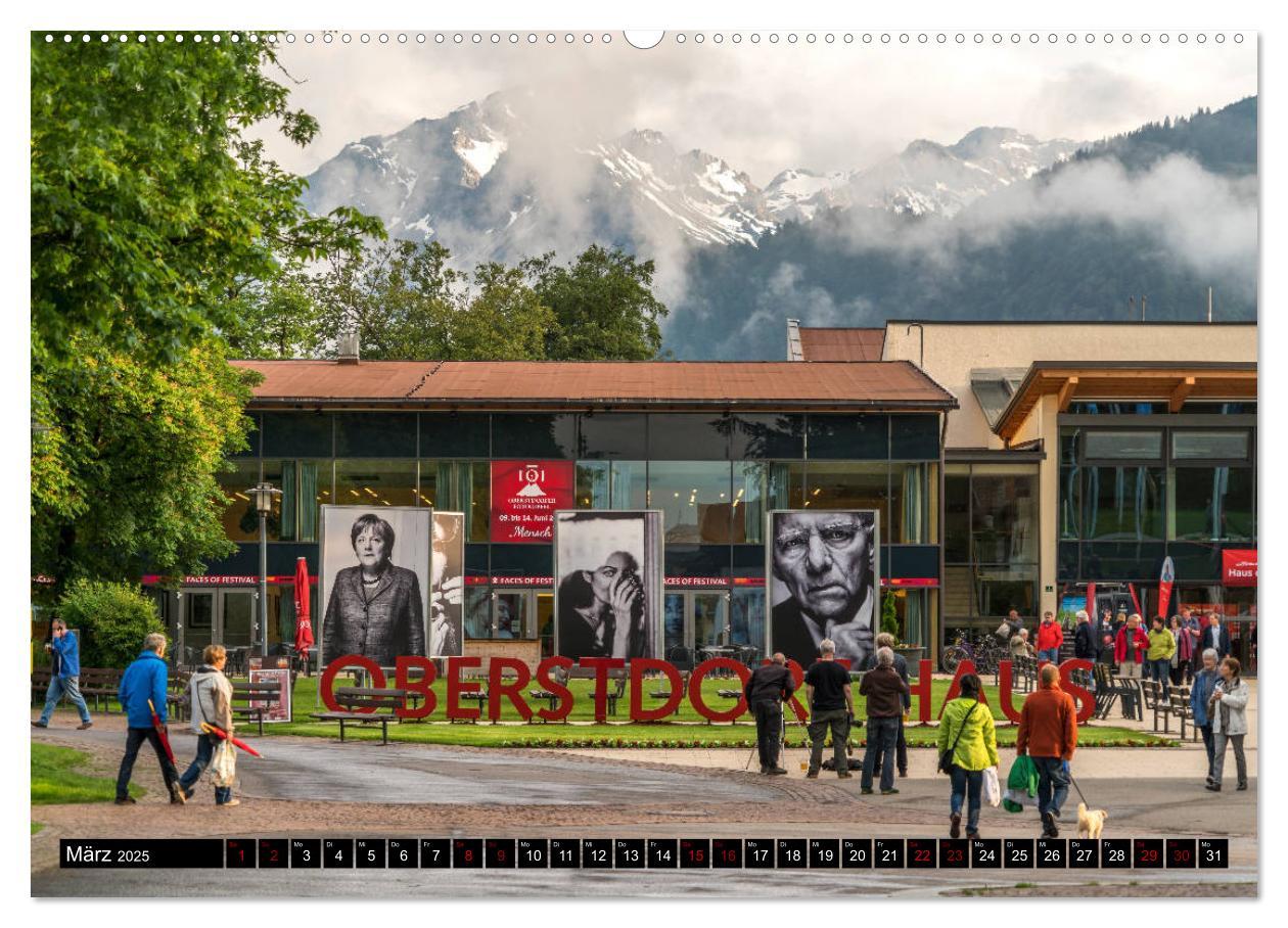 Bild: 9783435410705 | Oberstdorf und Umgebung (Wandkalender 2025 DIN A2 quer), CALVENDO...