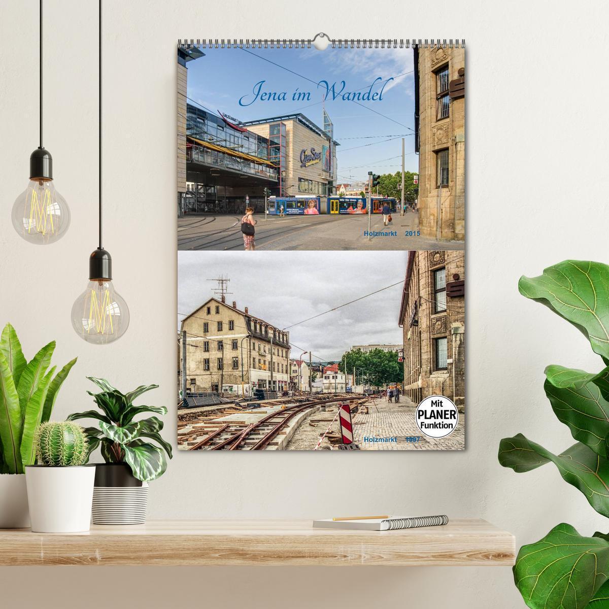 Bild: 9783457020692 | Jena im Wandel (Wandkalender 2025 DIN A2 hoch), CALVENDO...