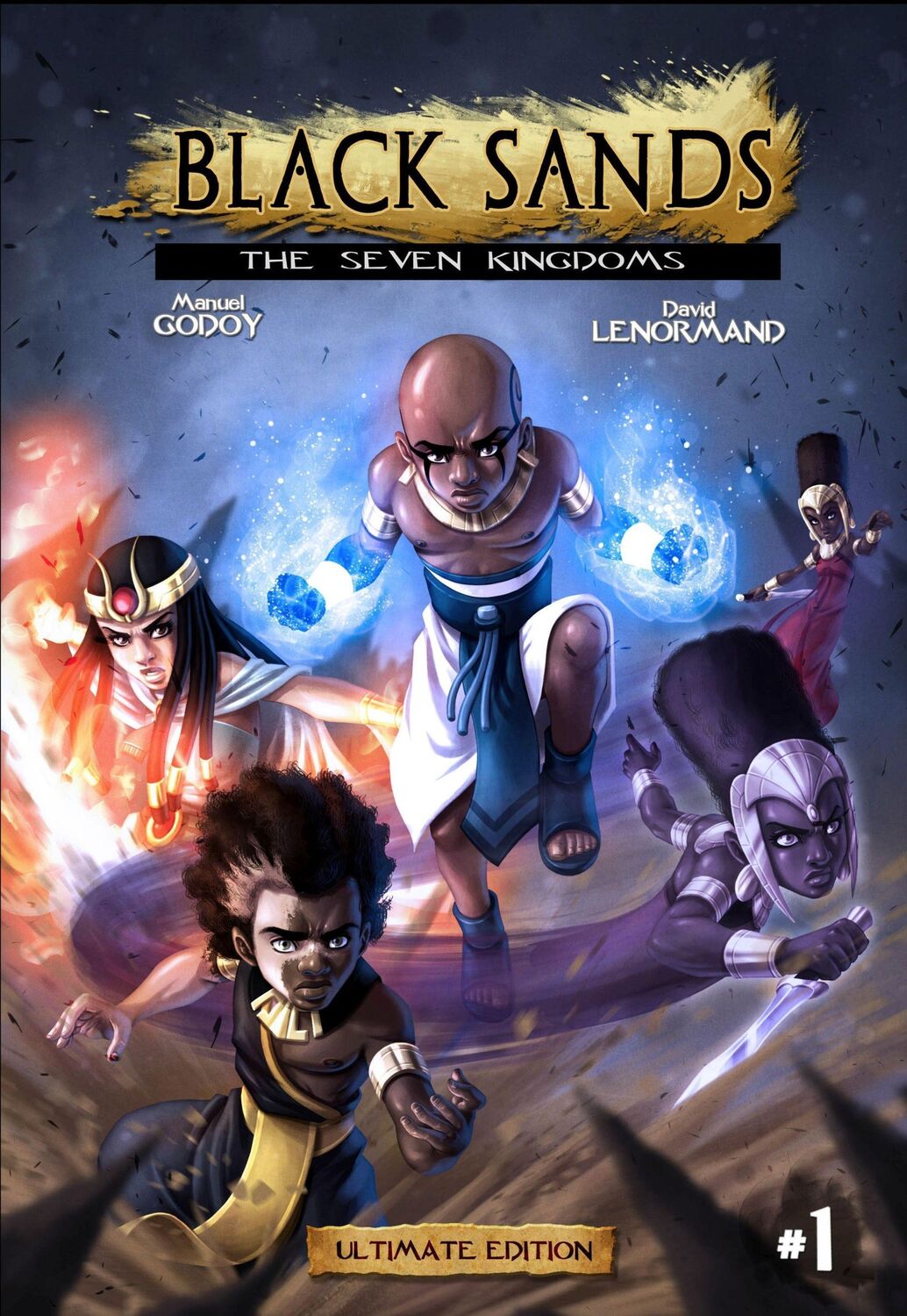 Cover: 9780999473481 | Black Sands, the Seven Kingdoms, Volume 1 | Manuel P Godoy | Buch