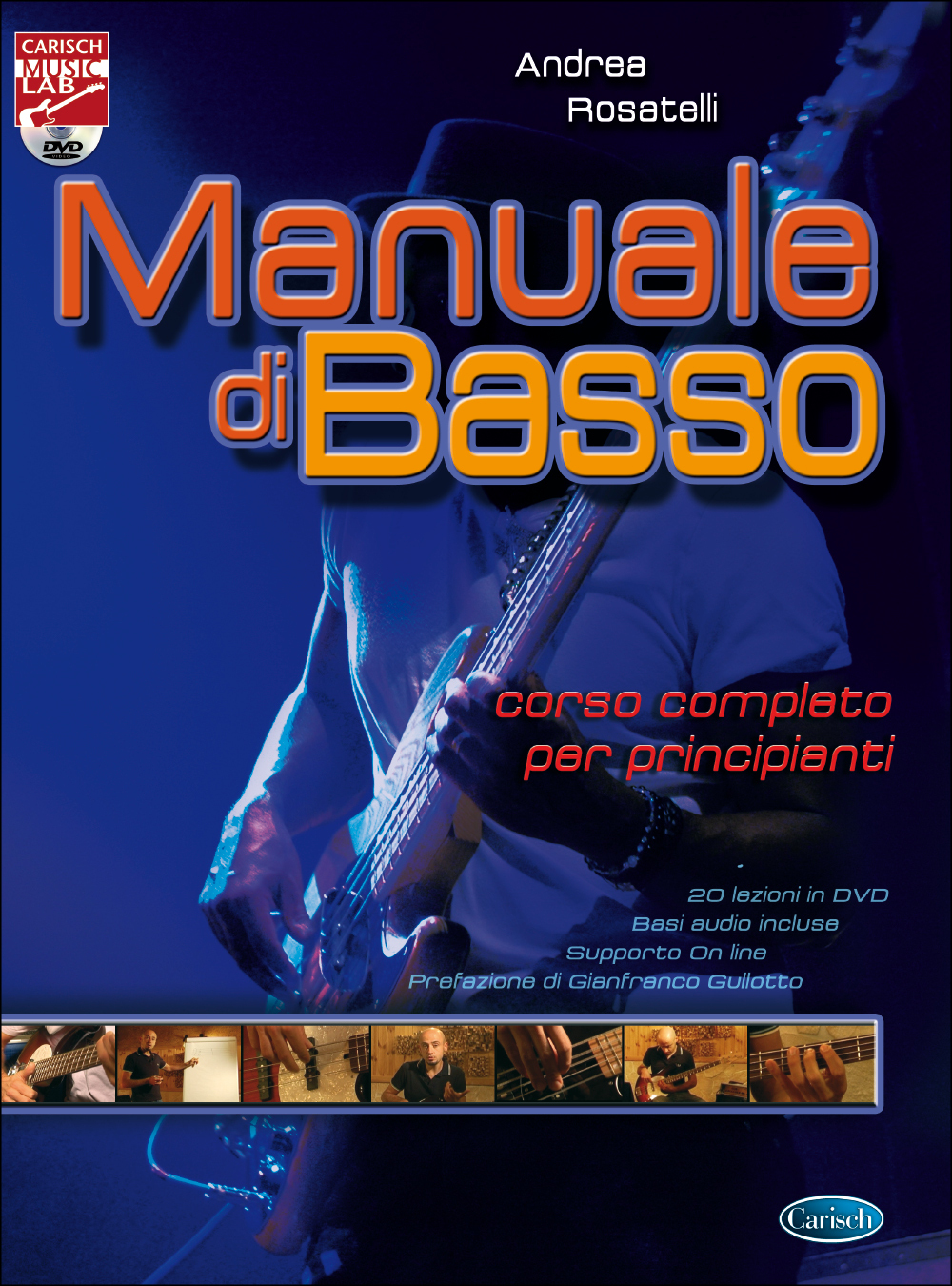 Cover: 9788850717316 | Manuale Di Basso + Dvd | Andrea Rosatelli | I Manuali (Carisch)