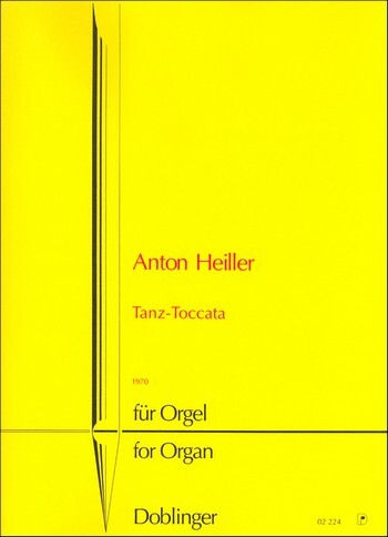 Cover: 9790012138884 | Tanz-Toccata für Orgel | Anton Heiller | Doblinger Musikverlag