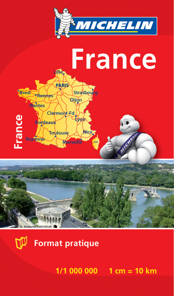 Cover: 9782067149885 | France - Michelin Mini Map 8721 | Michelin | (Land-)Karte | Englisch