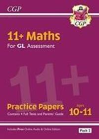 Cover: 9781789082258 | 11+ GL Maths Practice Papers: Ages 10-11 - Pack 2 (with Parents'...