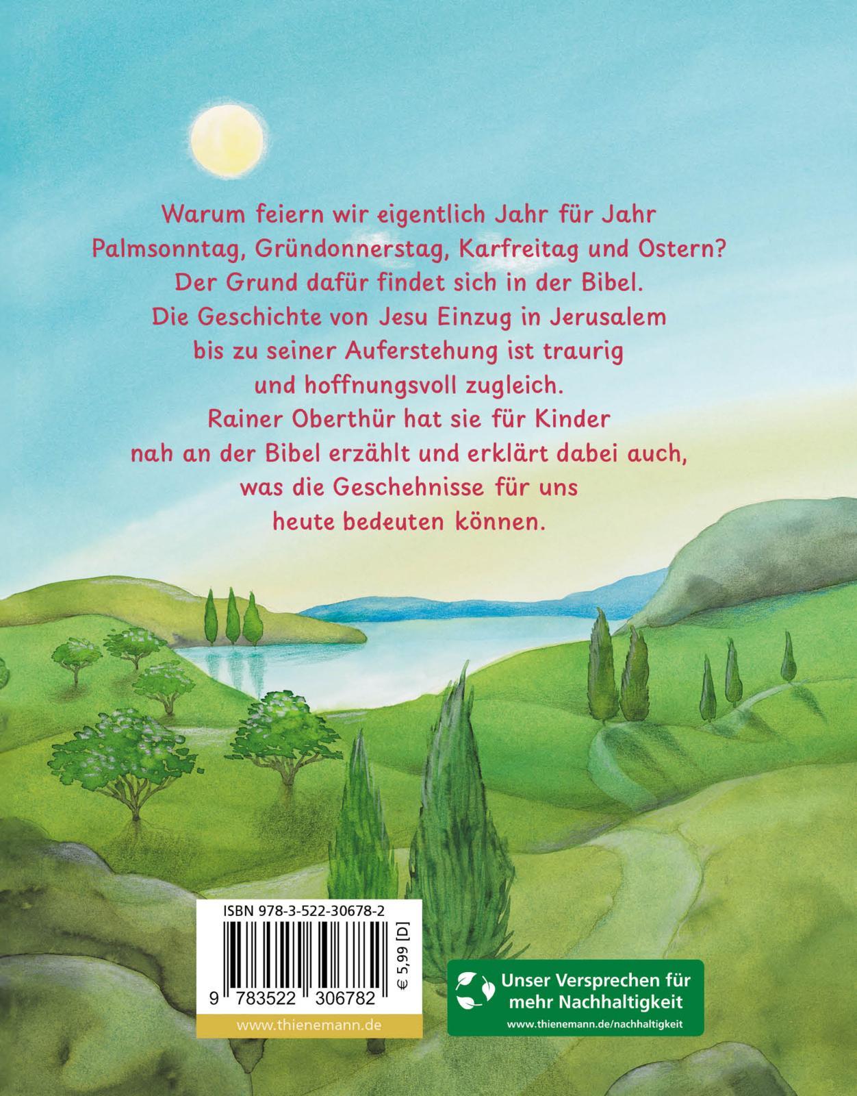 Rückseite: 9783522306782 | Die Ostererzählung | Ostern für Kinder erklärt Miniausgabe | Oberthür