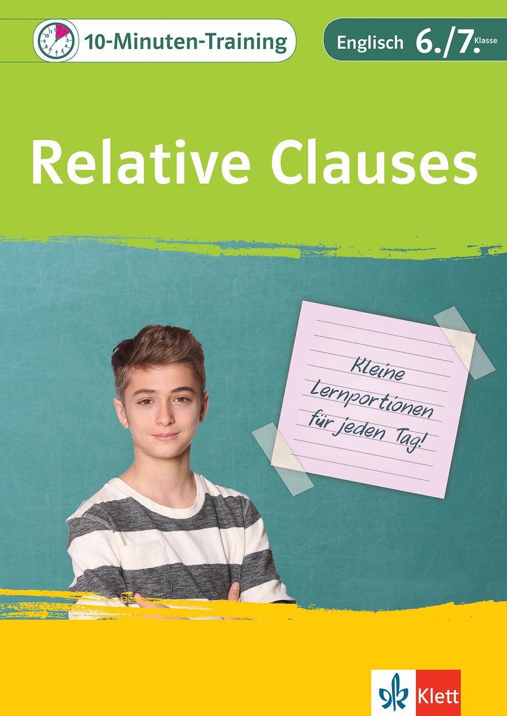 Cover: 9783129275054 | 10-Minuten-Training Englisch Grammatik Relative Clauses 6./7. Klasse