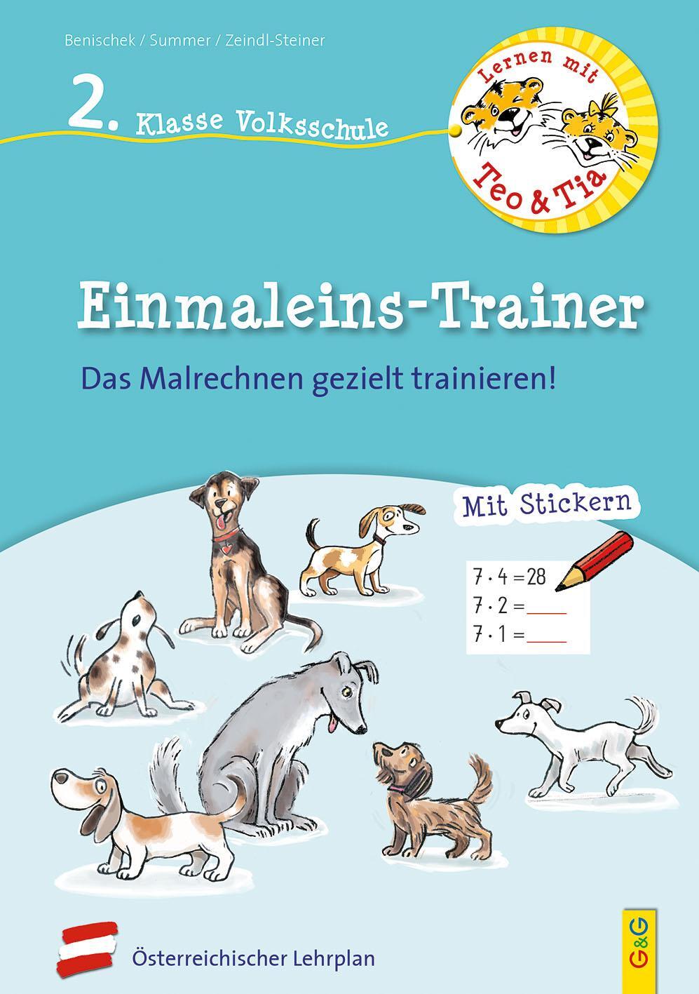 Cover: 9783707424393 | Lernen mit Teo und Tia Mathematik - Einmaleins-Trainer - 2. Klasse...