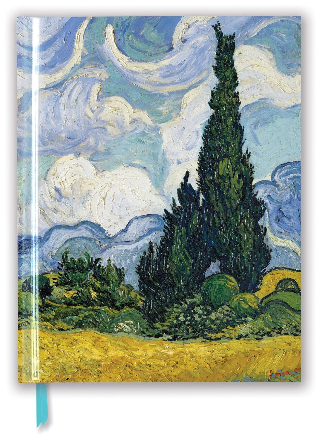Cover: 9781787555907 | Vincent Van Gogh: Wheat Field with Cypresses (Blank Sketch Book)