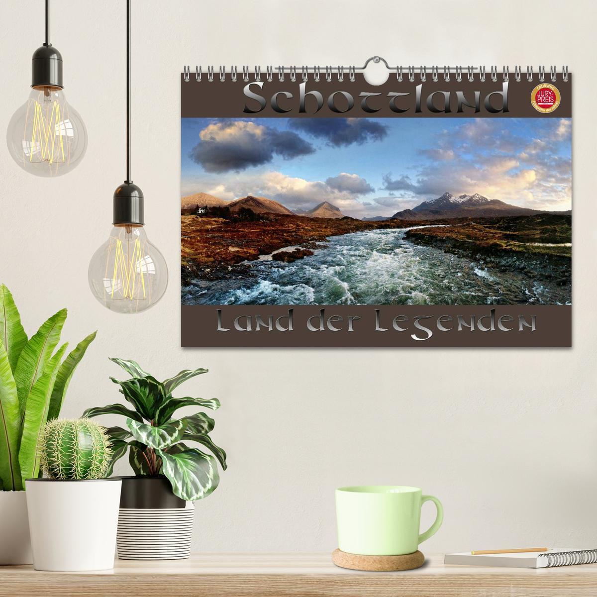 Bild: 9783435719648 | Schottland - Land der Legenden (Wandkalender 2025 DIN A4 quer),...