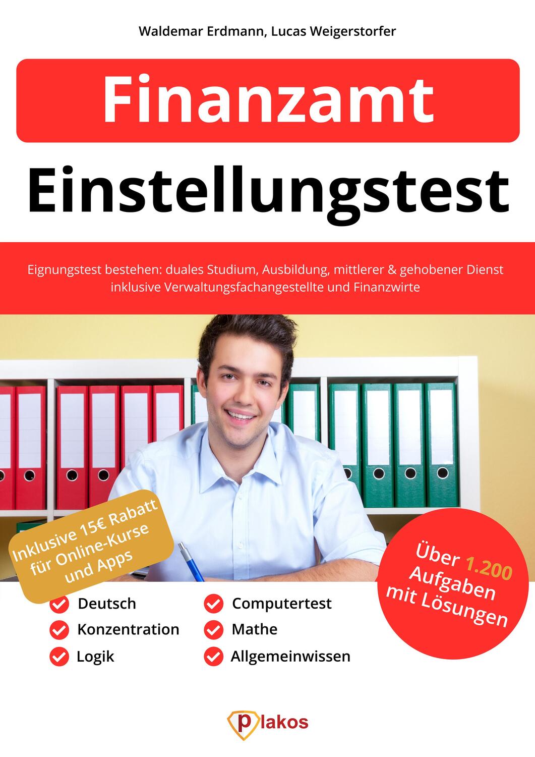 Cover: 9783948144968 | Einstellungstest Finanzamt | Waldemar Erdmann (u. a.) | Taschenbuch