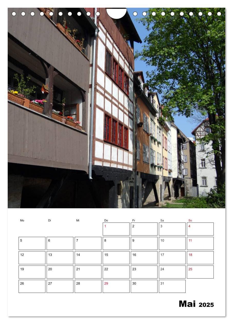 Bild: 9783457017579 | Mein Erfurt (Wandkalender 2025 DIN A4 hoch), CALVENDO Monatskalender