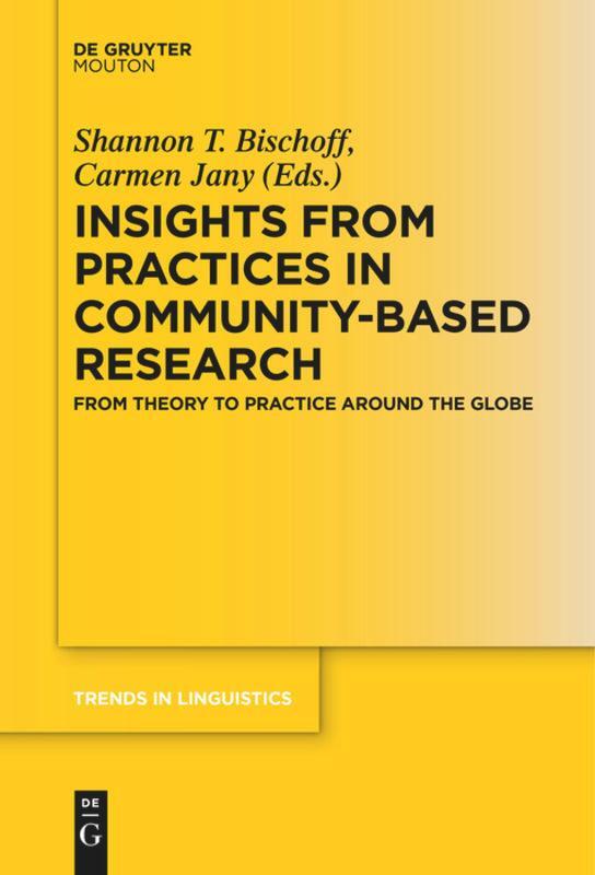 Cover: 9783110685374 | Insights from Practices in Community-Based Research | Jany (u. a.)