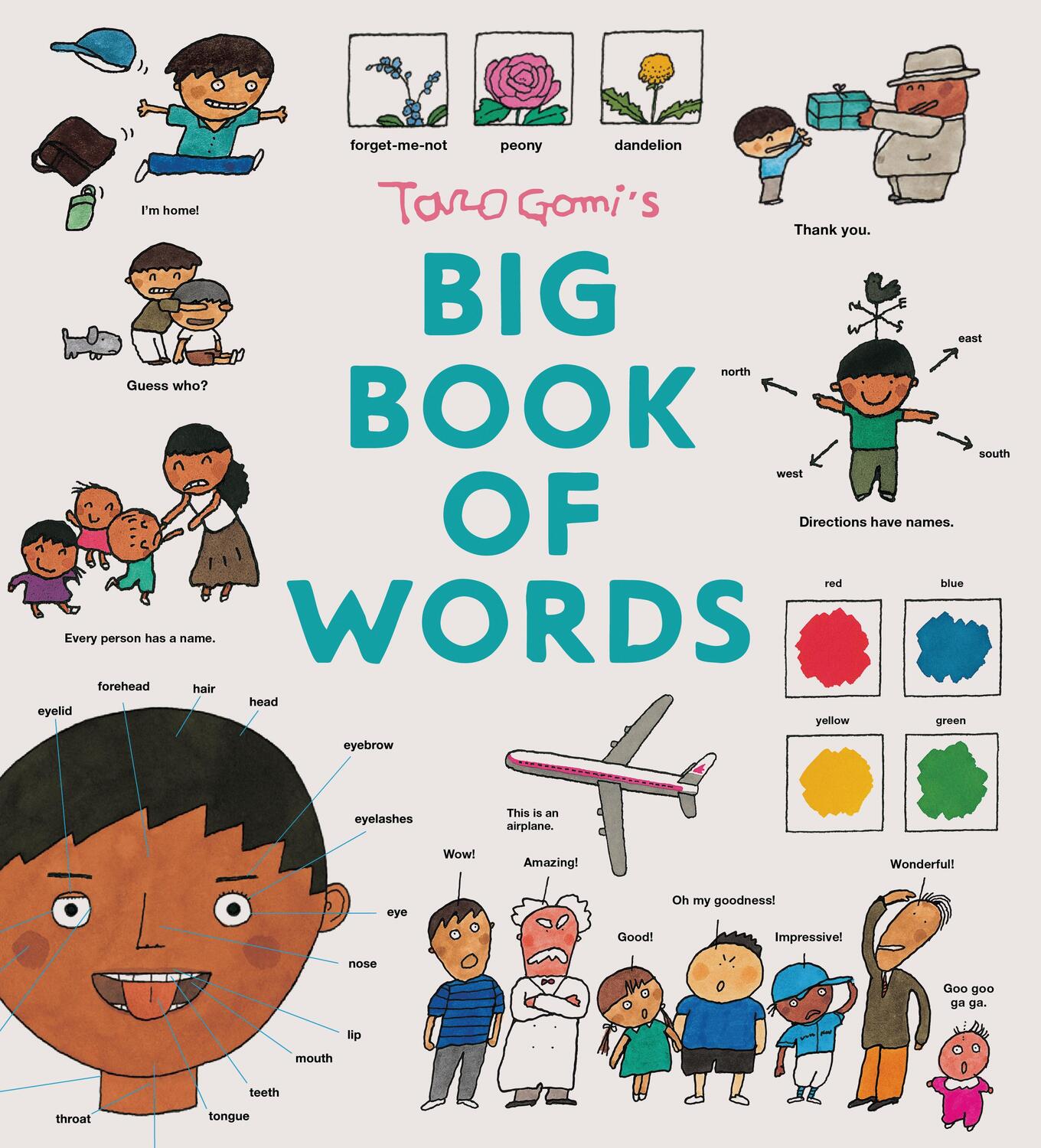 Cover: 9781797217109 | Taro Gomi's Big Book of Words | Taro Gomi | Buch | Englisch | 2024